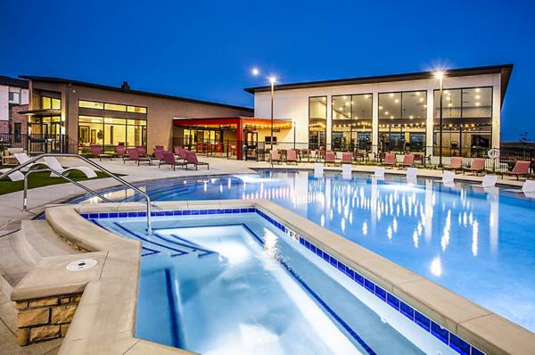 pool at Ascend at Horizon Uptown Apartments