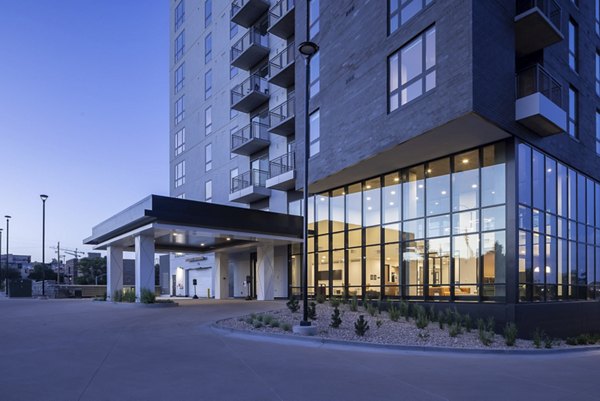 1919 Mile High Apartments: Modern luxury apartments in Denver, showcasing sleek architecture and urban design