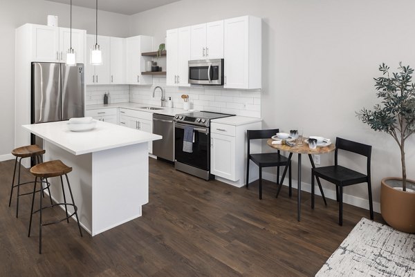 kitchen at 1919 Mile High Apartments