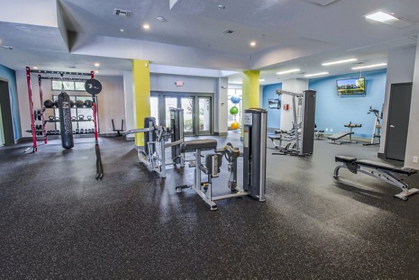 fitness center at The Retreat at Vista Lake Apartments