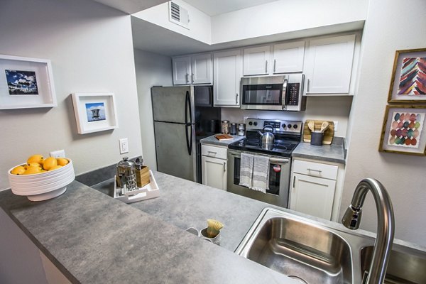 kitchen at The Retreat at Vista Lake Apartments