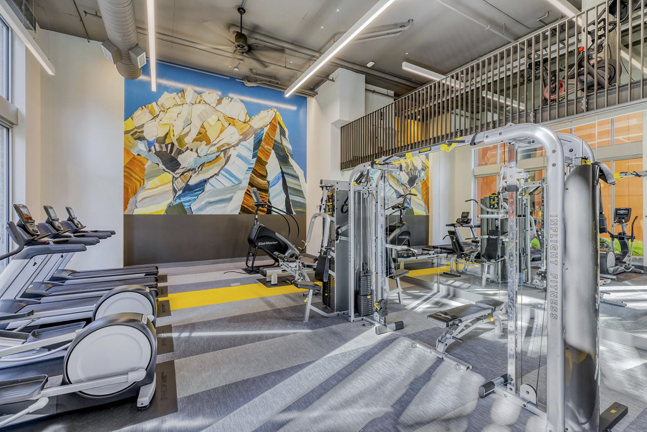Gym at Arras Apartments (1 of 2)