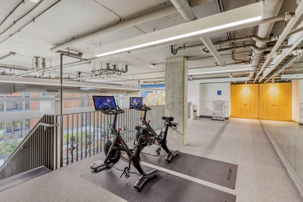 fitness center at Arras Apartments