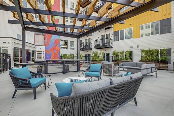 rendering at The Overland Apartments