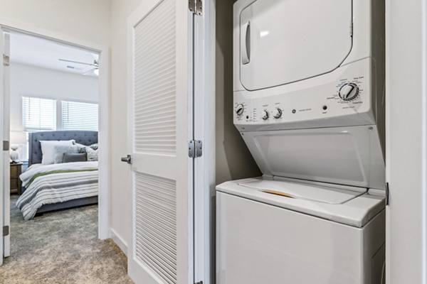 laundry room at Queen City Towne Apartments Townhomes