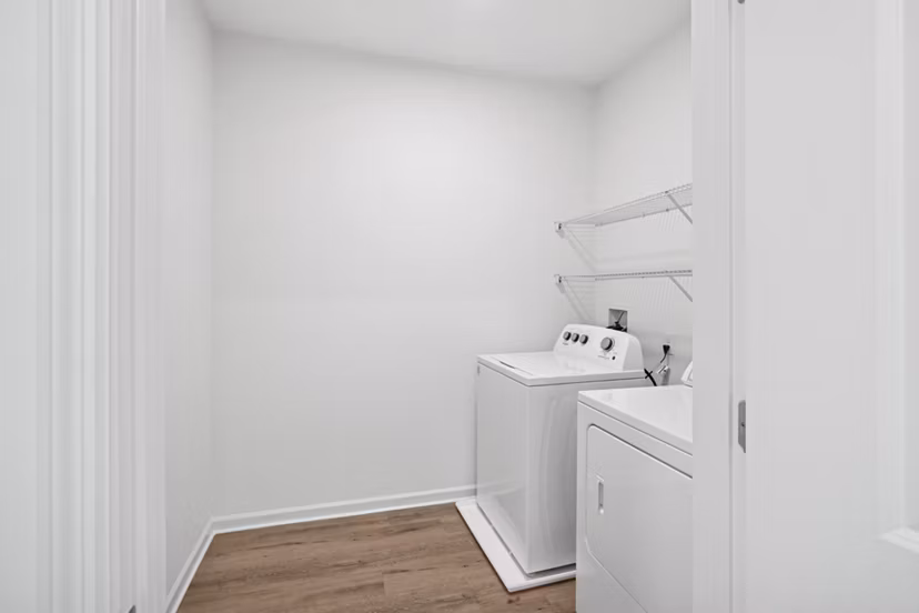 laundry room at Terraces on the Hudson Apartments