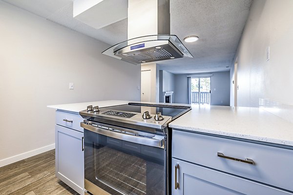 kitchen at 1202 Pearl Apartments