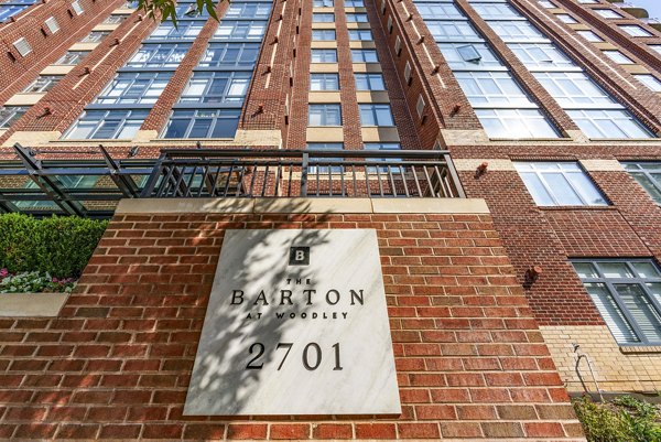 building/exterior at The Barton at Woodley Apartments