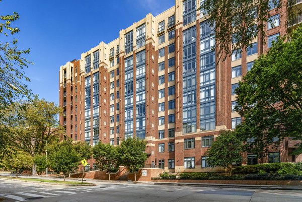 building/exterior at The Barton at Woodley Apartments