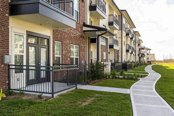 The Waterview Apartments: Scenic building with spacious patios overlooking waterfront views