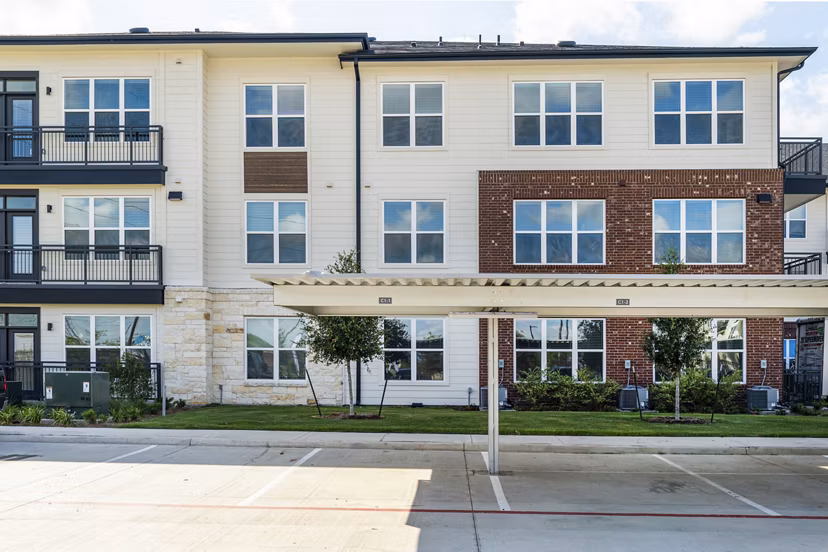 The Waterview Apartments: Contemporary design with carport