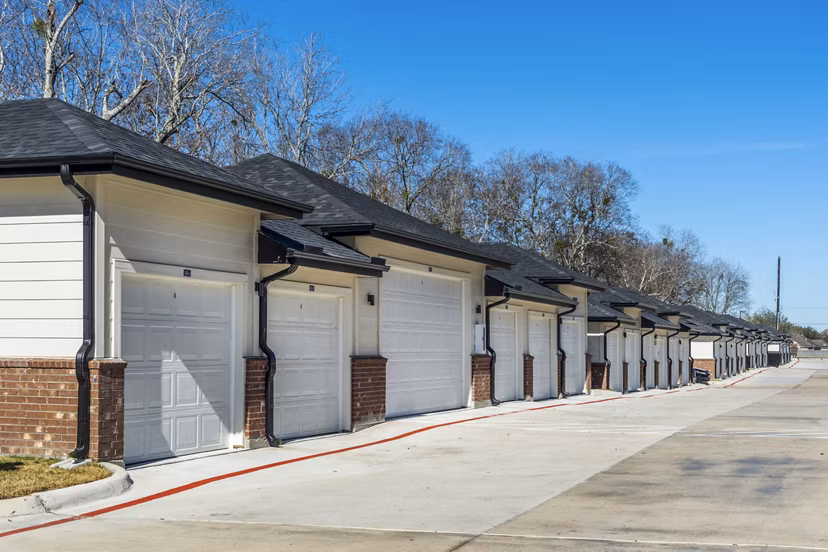 Covered parking available at The Waterview Apartments