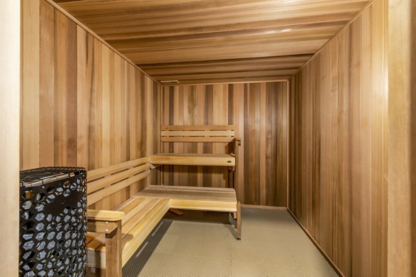 clubhouse sauna at The Waterview Apartments