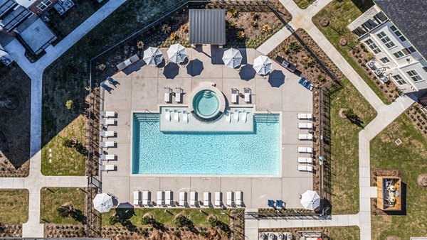 pool at The Waterview Apartments