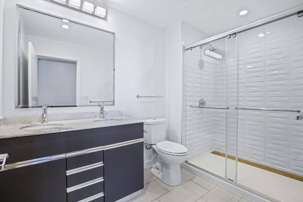bathroom at Meridia Apartments