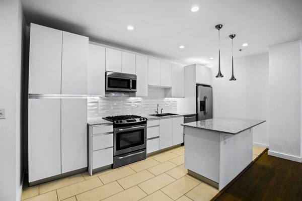 kitchen at Meridia Apartments