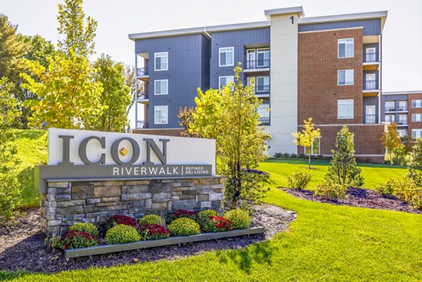 Icon Riverwalk Apartments: Luxury high-rise building showcasing modern design in desirable location