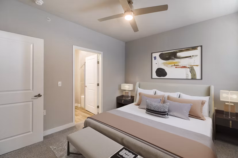 bedroom at Turquesa Apartments