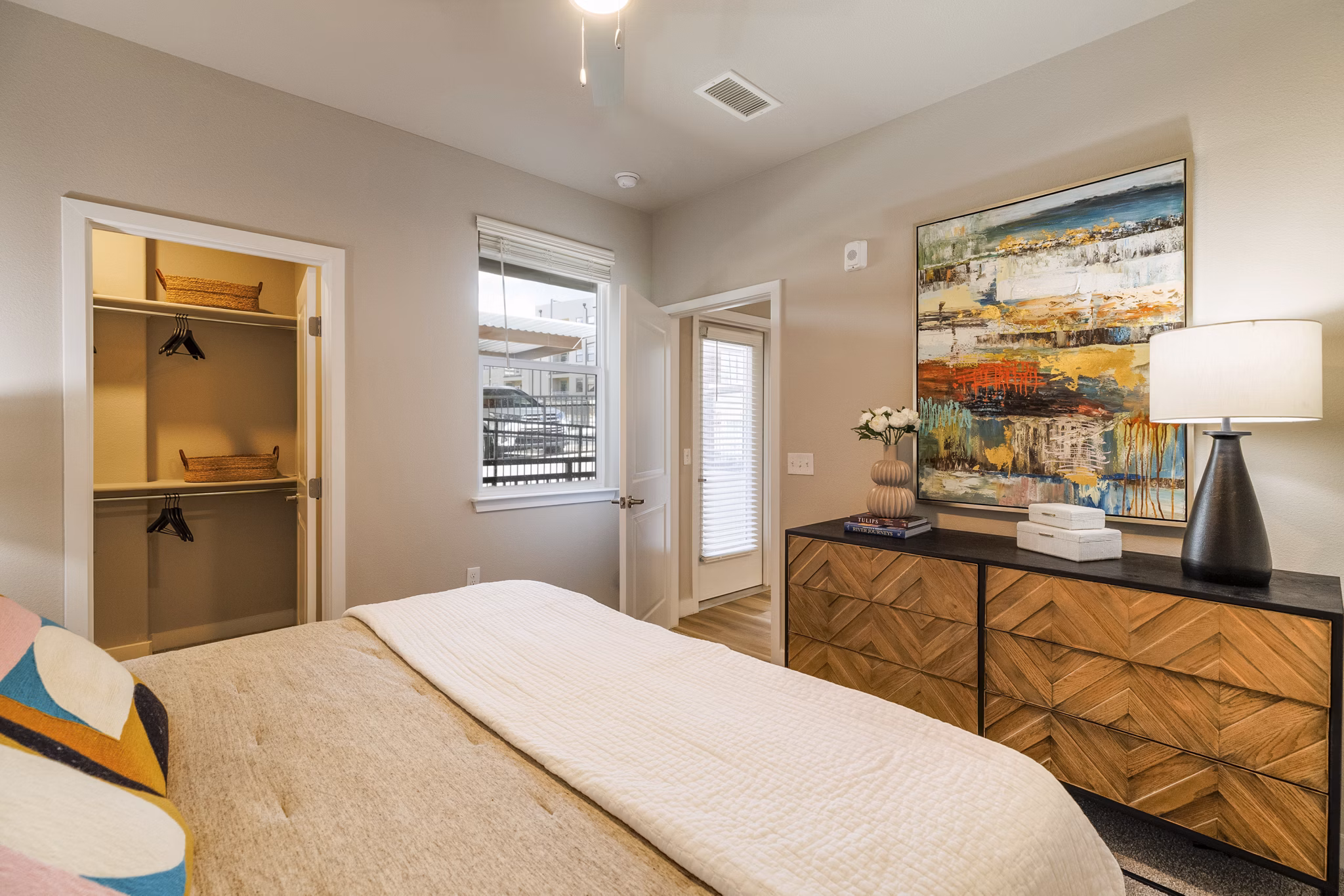 bedroom at Turquesa Apartments