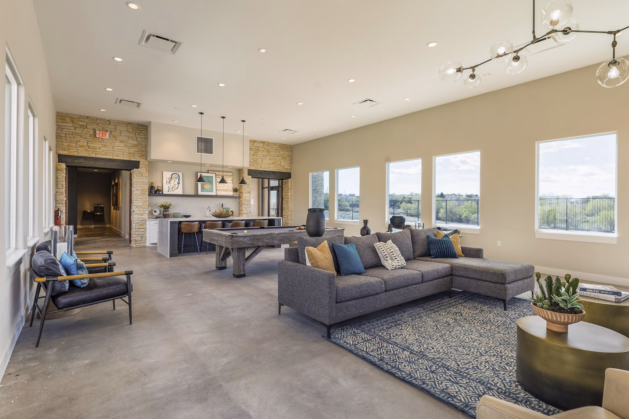 clubhouse at Turquesa Apartments
