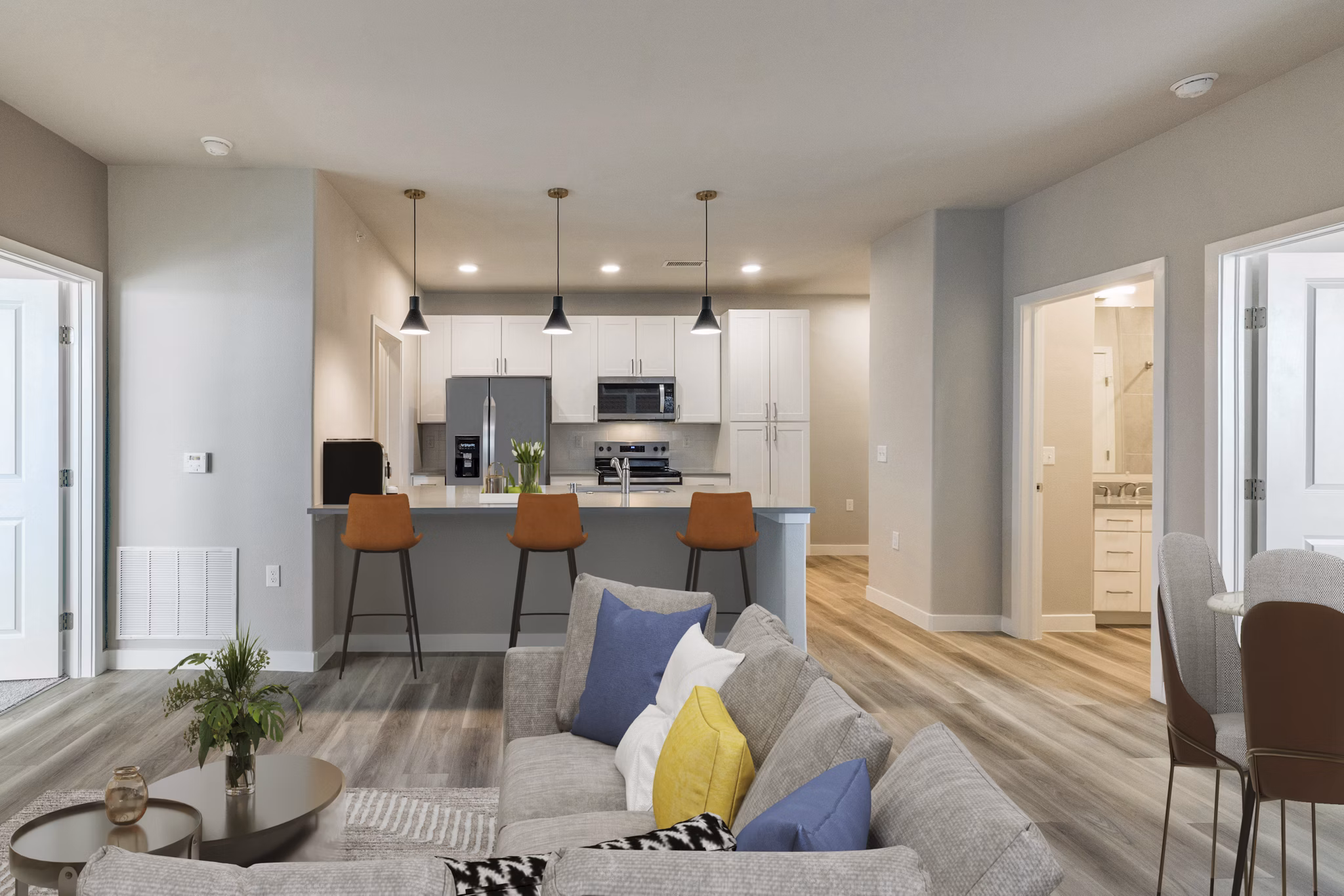 living room at Turquesa Apartments