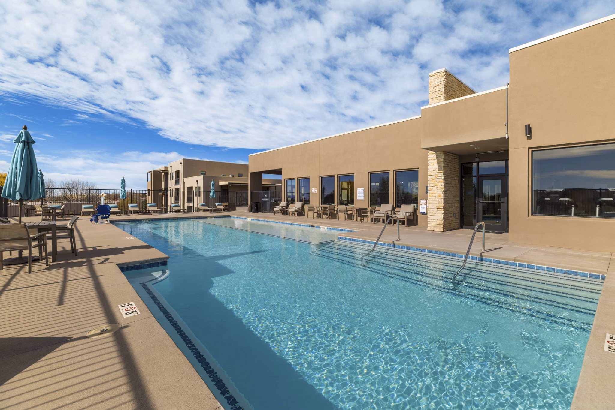 pool at Turquesa Apartments