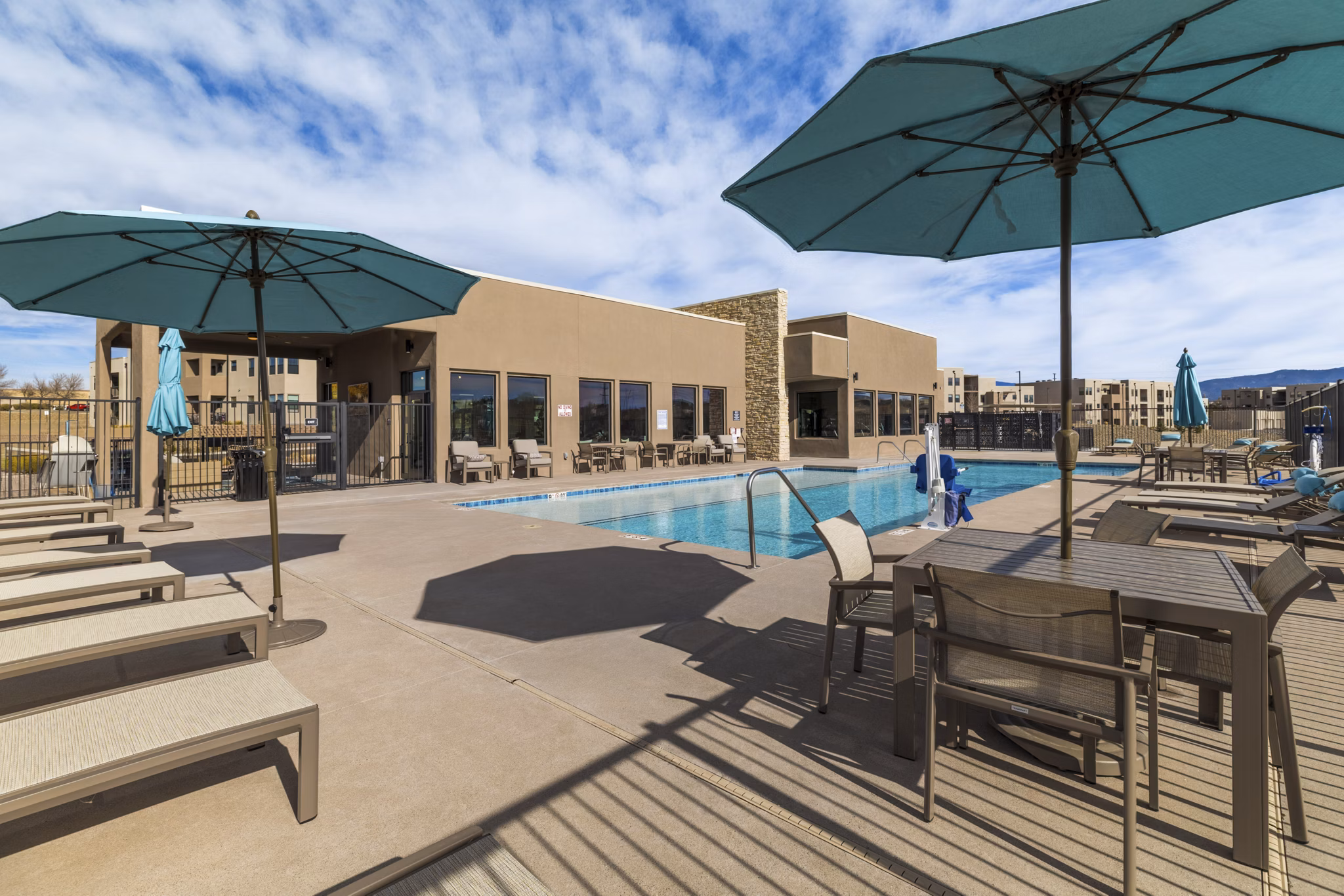 pool at Turquesa Apartments