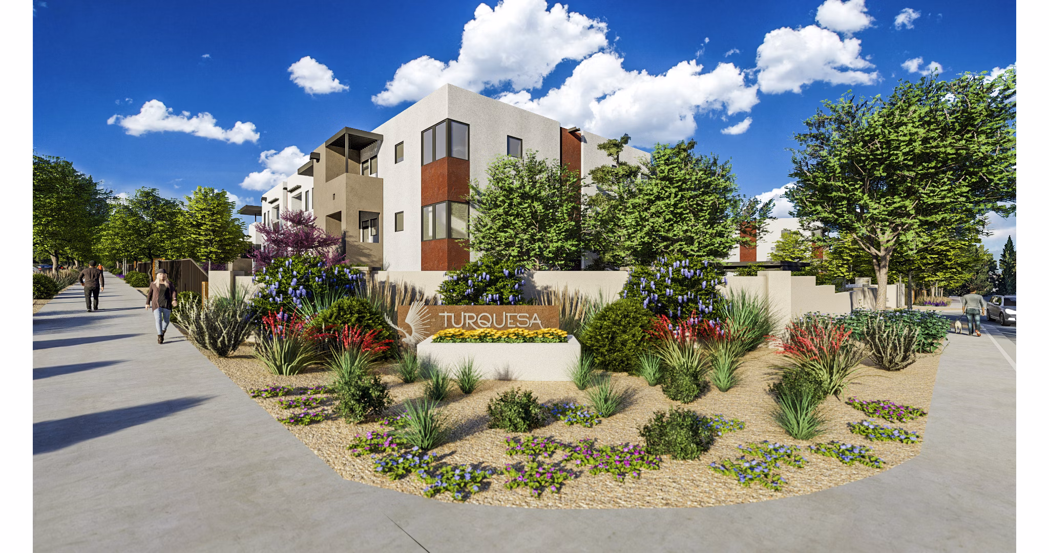 rendering at Turquesa Apartments