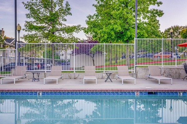 pool at River Oaks Apartment & Suites Apartments