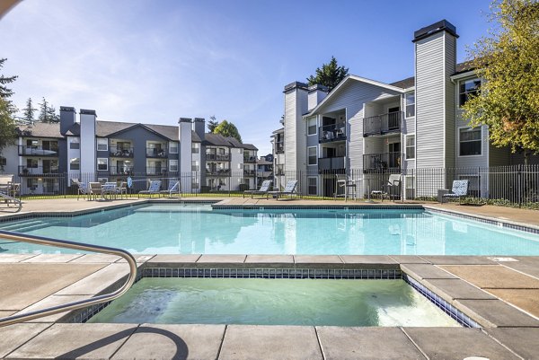 pool at The Fairways Apartments