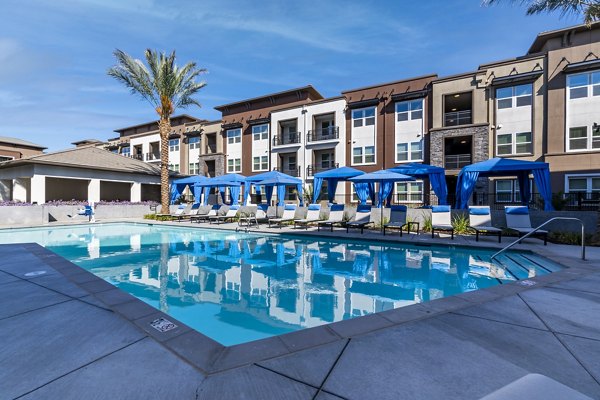 pool at The Core Natomas Apartments