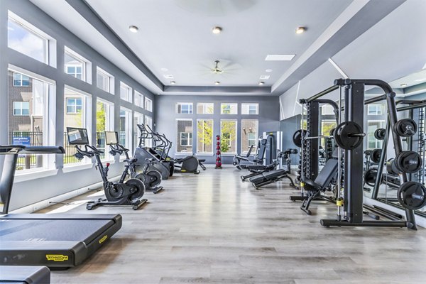 fitness center at Prose Fossil Creek Apartments