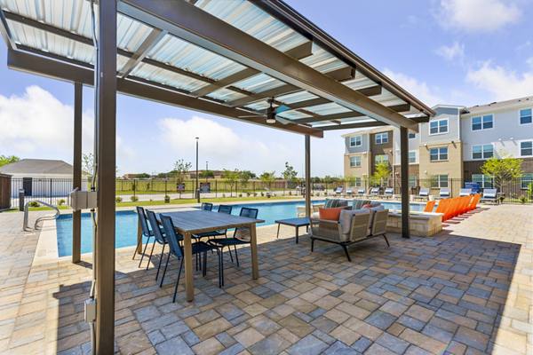 pool patio at Prose Fossil Creek Apartments