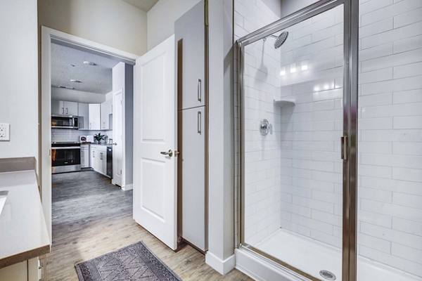 bathroom at Ascend at Northshore Apartments