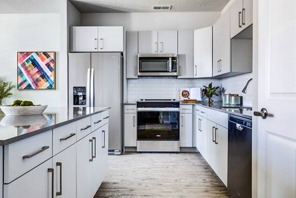 kitchen at Ascend at Northshore Apartments