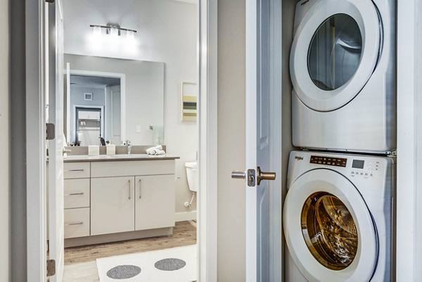 laundry room at Ascend at Northshore Apartments
