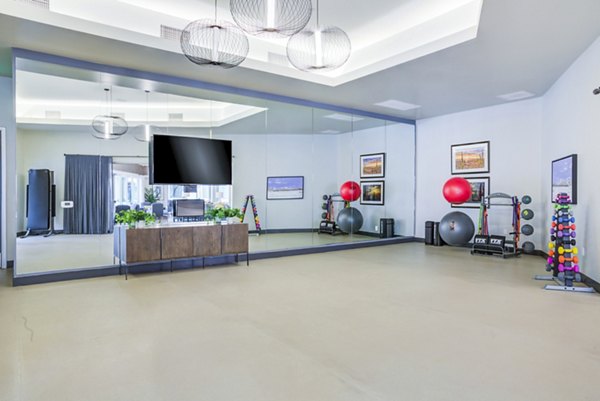 fitness center at Album Marana Apartments