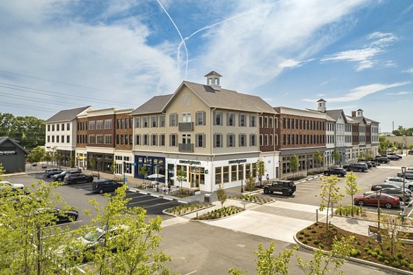 building/exterior at Darien Commons Apartments