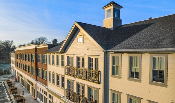 building/exterior at Darien Commons Apartments