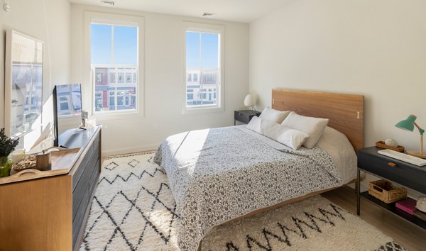 bedroom at Darien Commons Apartments