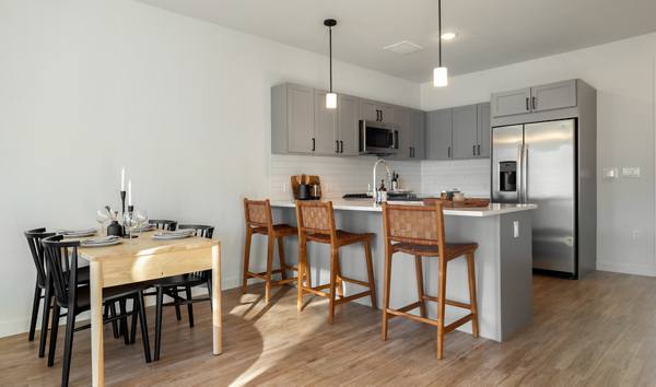 kitchen at Darien Commons Apartments