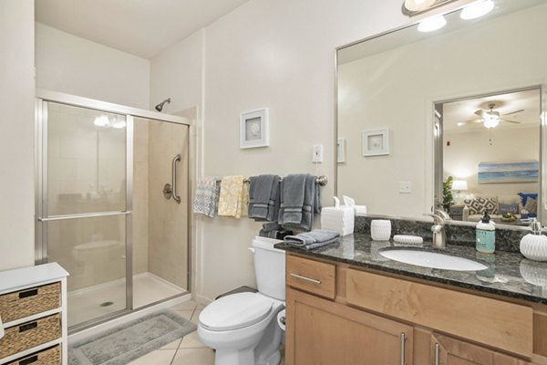 bathroom at Diamond Oaks Village Apartments