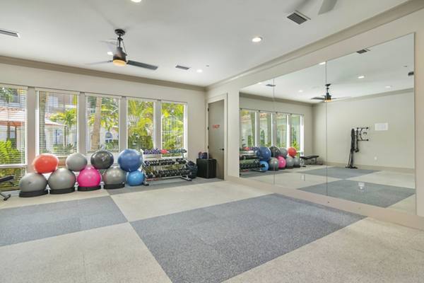 fitness center at Diamond Oaks Village Apartments
