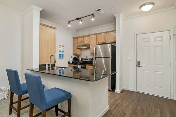 kitchen at Diamond Oaks Village Apartments
