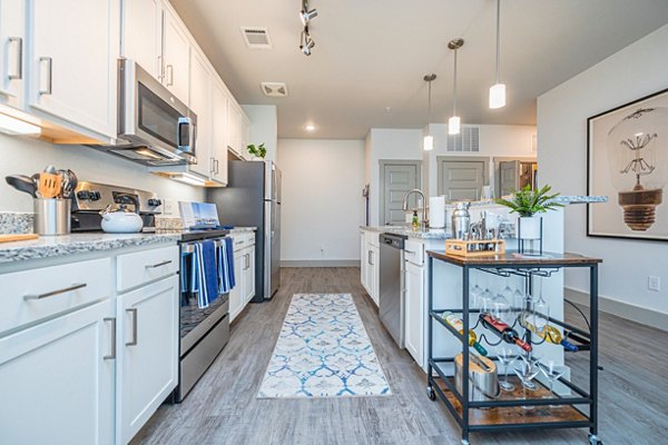 kitchen at Tide on 35 Apartments