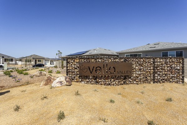 Vello Valley: Signage at luxury BTR single apartment townhomes