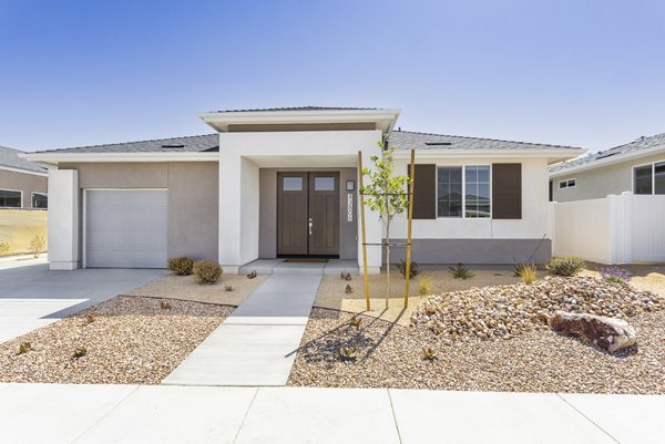 Vello Valley: Elegant BTR single apartment townhomes with modern architecture and lush landscaping