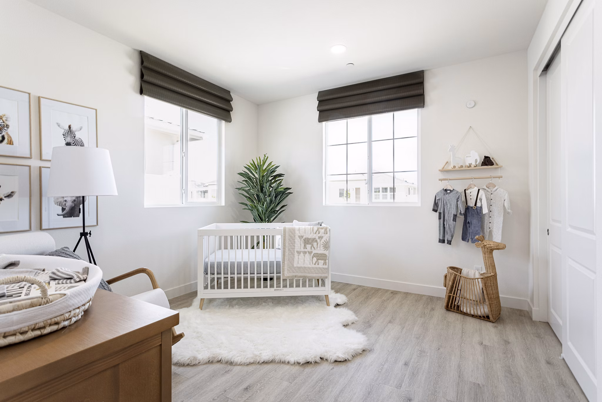 Cozy bedroom with modern decor in Vello Valley BTR Single Apartment Townhomes
