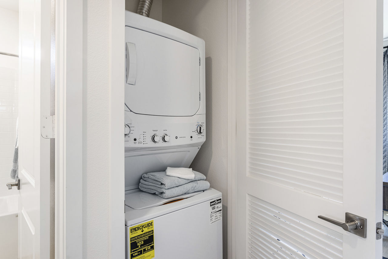 Laundry room at Vello Valley