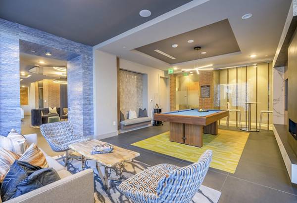 clubhouse at Cadence at Frisco Station Apartments